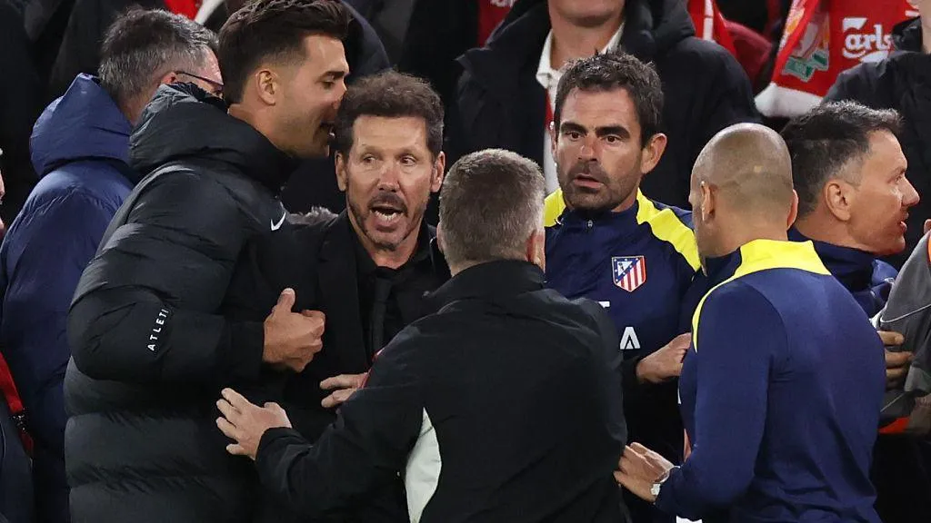 Atletico's Coach Shares Apology Following Clash with Anfield Fans
