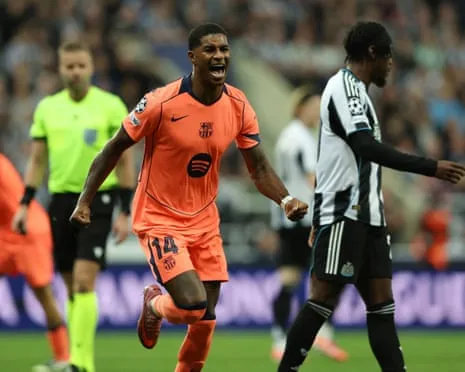 Rashford's Double Quiets The Magpies' Celebrations and Seals Barcelona's Triumph