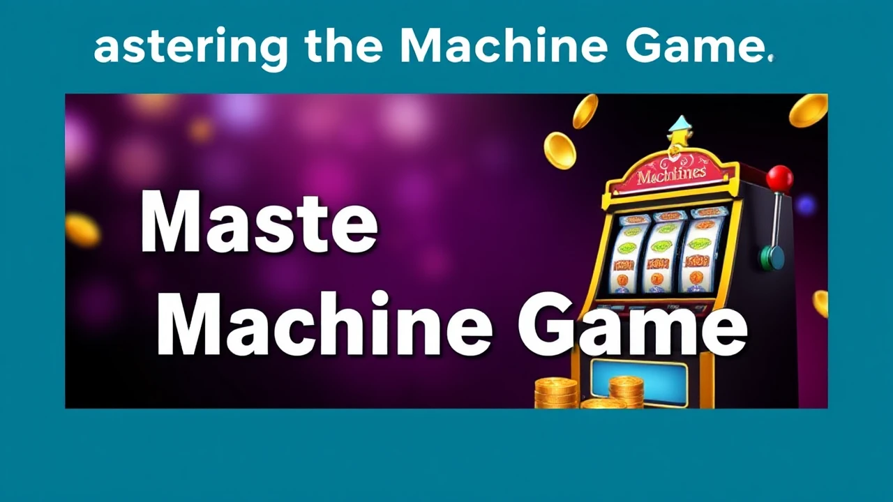 Mastering the Machine Game: Best 5 Strategies for Boosting Wins