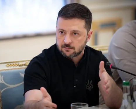 Ukraine’s President Accuses Allies of ‘Wasting Time’ Amid Plans for Trump Summit