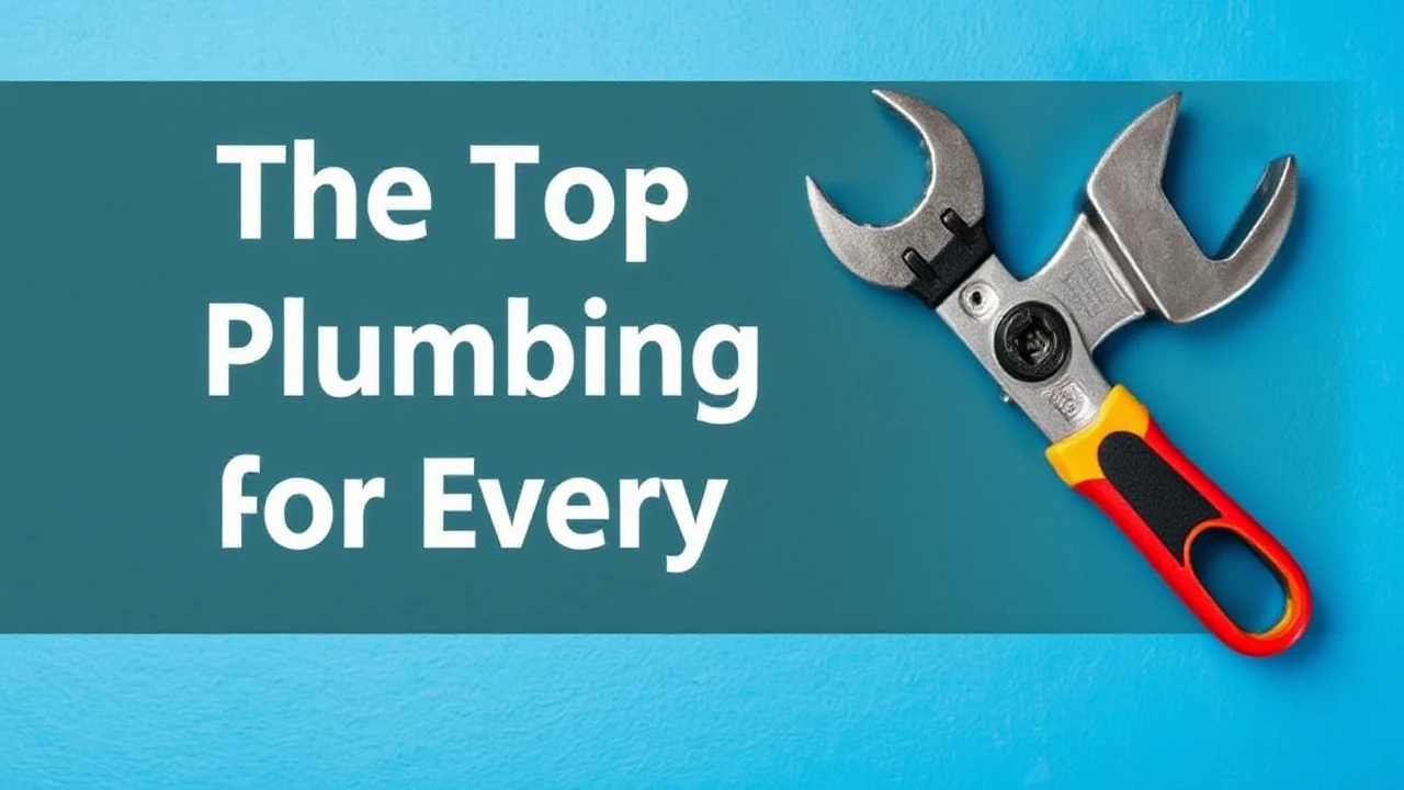 The Top Plumbing Tools for Every Plumber